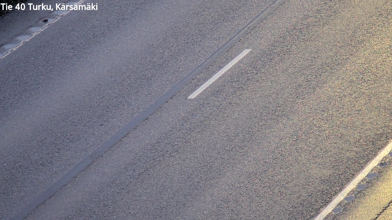 Weather Camera Image Väg 40 Åbo, Kärsämäki, Turku, Varsinais-Suomi