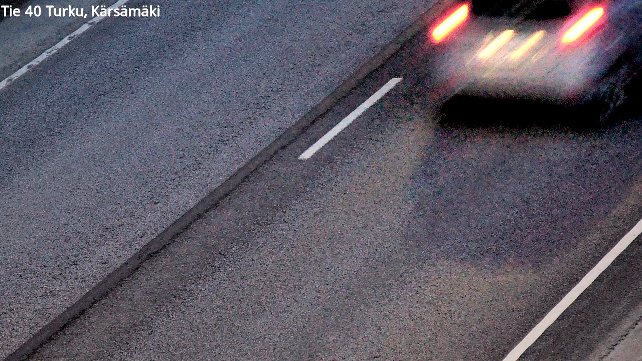 Weather Camera Image Väg 40 Åbo, Kärsämäki, Turku, Varsinais-Suomi