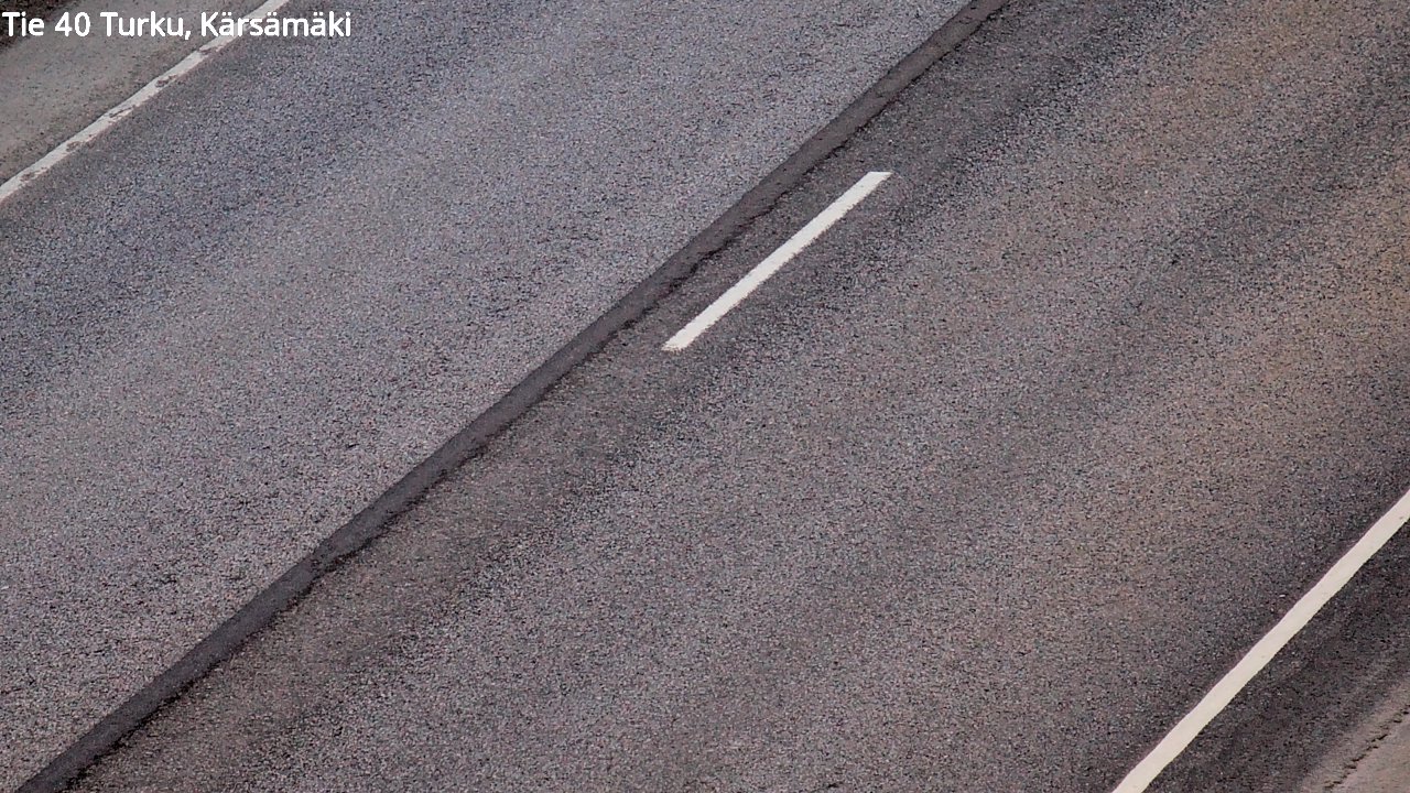 Weather Camera Image Väg 40 Åbo, Kärsämäki, Turku, Varsinais-Suomi