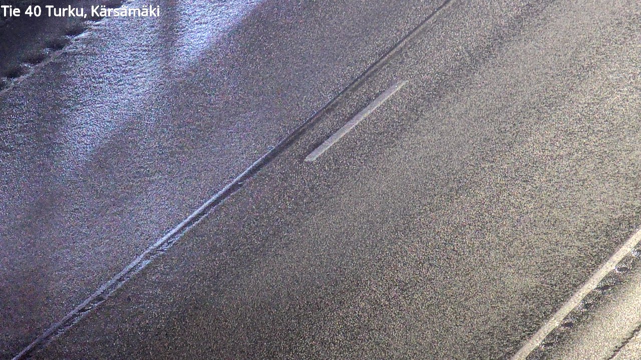 Weather Camera Image Väg 40 Åbo, Kärsämäki, Turku, Varsinais-Suomi