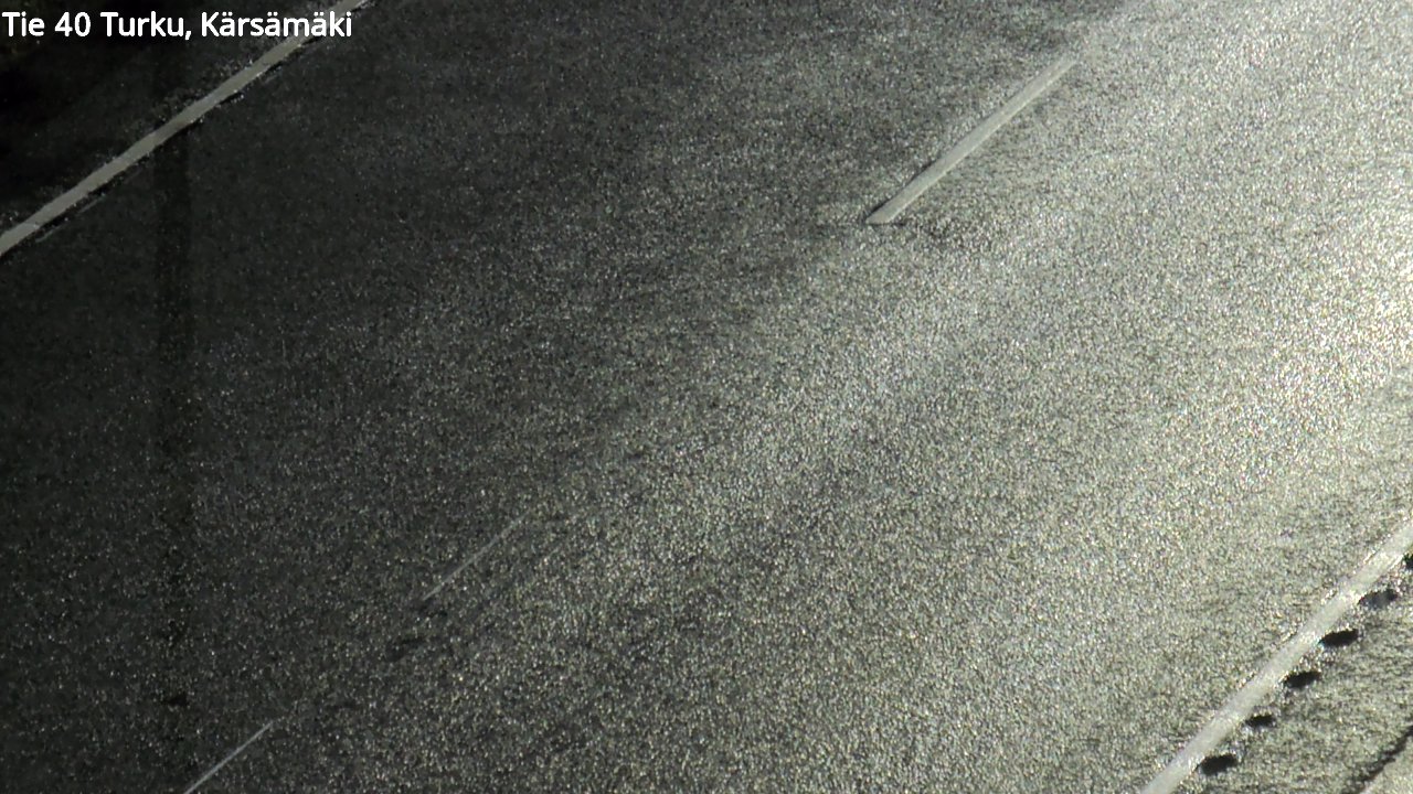 Weather Camera Image Väg 40 Åbo, Kärsämäki, Turku, Varsinais-Suomi
