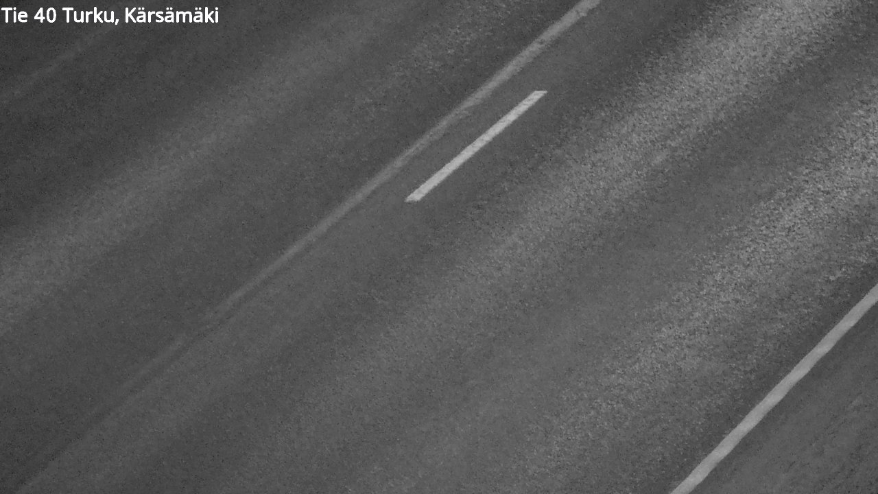 Weather Camera Image Väg 40 Åbo, Kärsämäki, Turku, Varsinais-Suomi