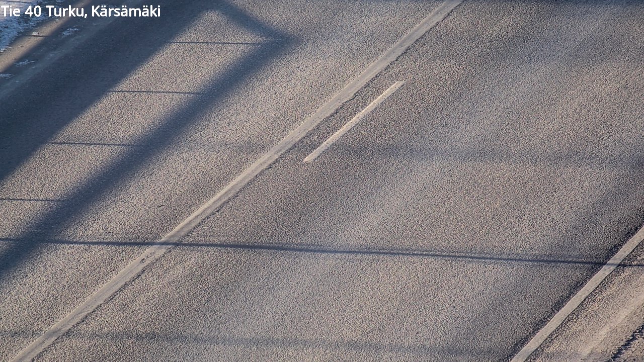 Weather Camera Image Road 40 Turku, Kärsämäki, Turku, Varsinais-Suomi