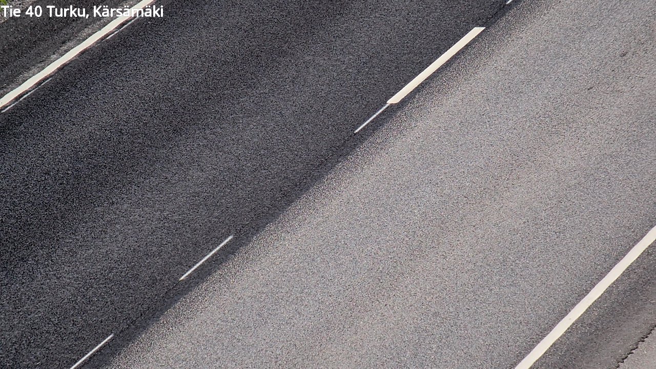 Weather Camera Image Väg 40 Åbo, Kärsämäki, Turku, Varsinais-Suomi