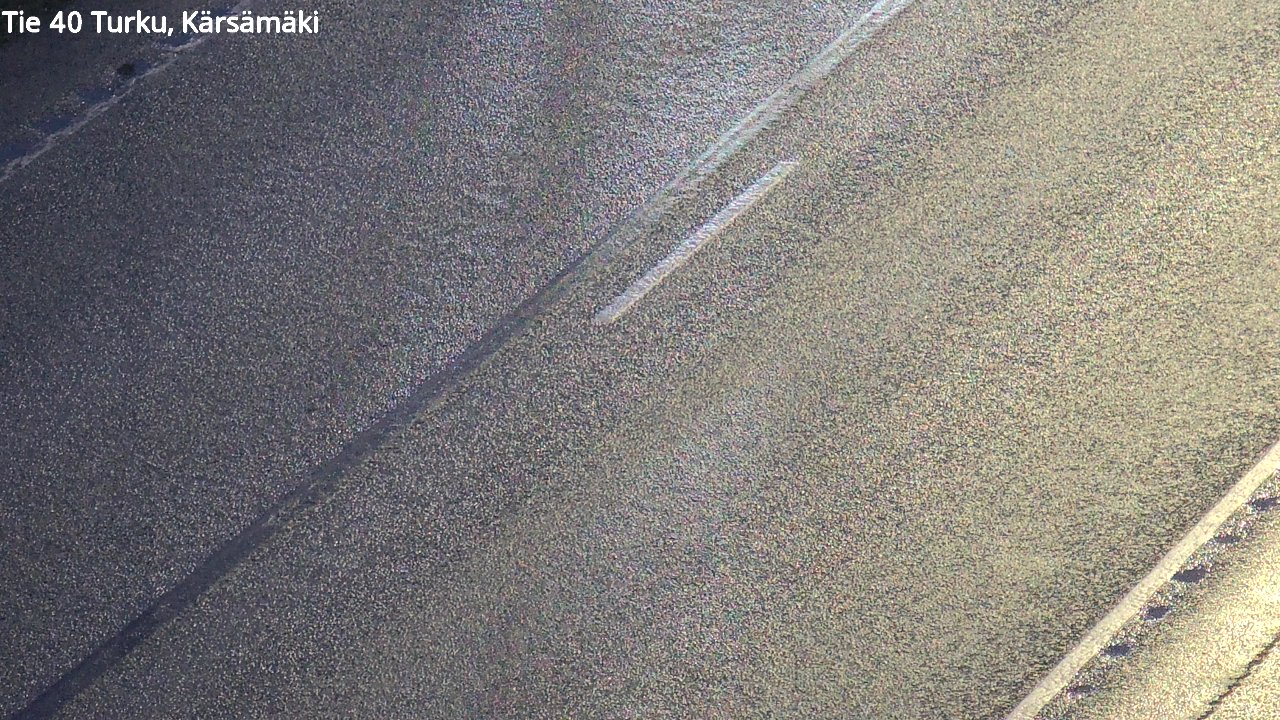 Weather Camera Image Väg 40 Åbo, Kärsämäki, Turku, Varsinais-Suomi
