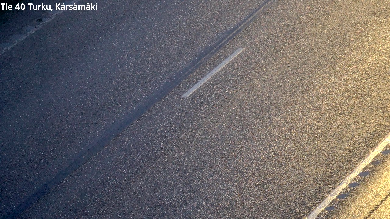 Weather Camera Image Väg 40 Åbo, Kärsämäki, Turku, Varsinais-Suomi