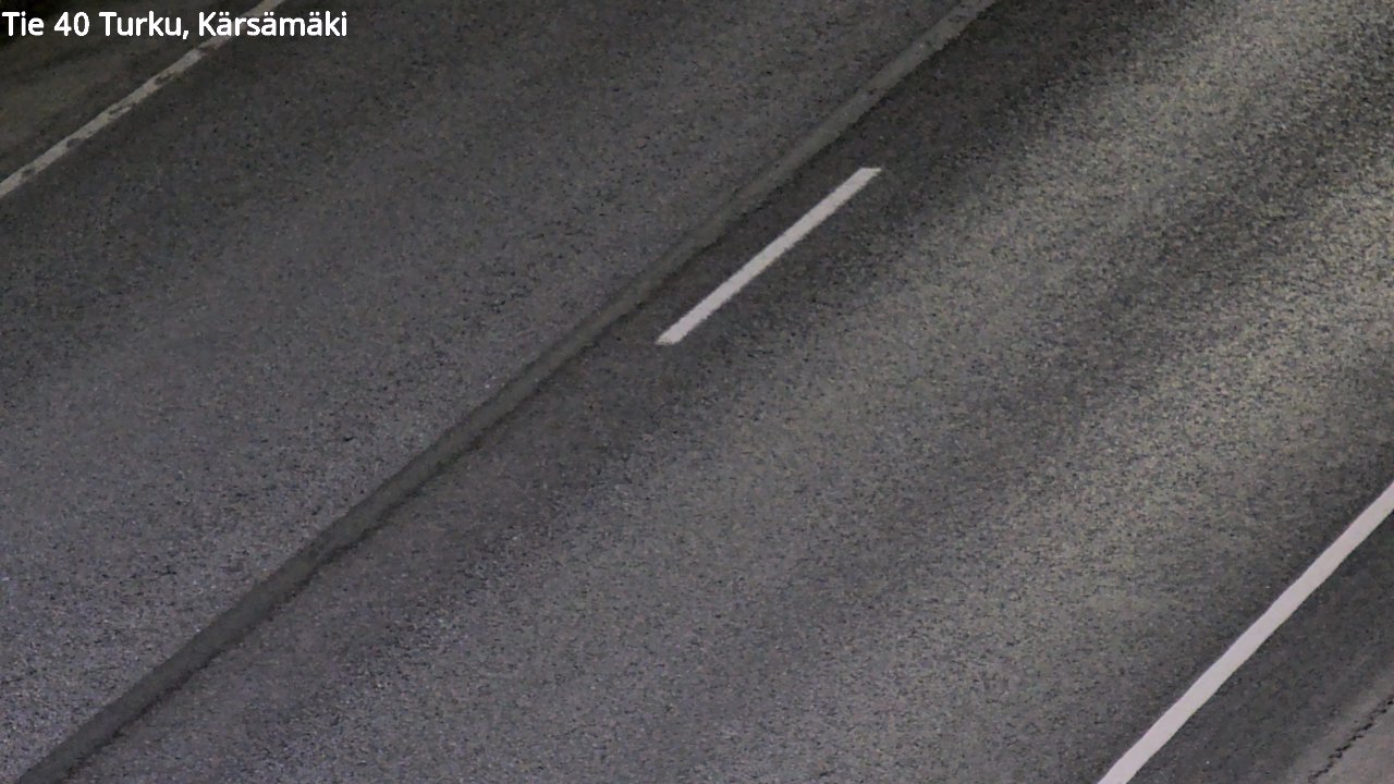 Weather Camera Image Road 40 Turku, Kärsämäki, Turku, Varsinais-Suomi