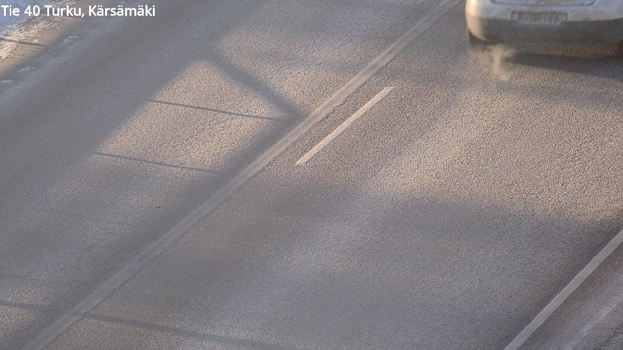 Weather Camera Image Road 40 Turku, Kärsämäki, Turku, Varsinais-Suomi