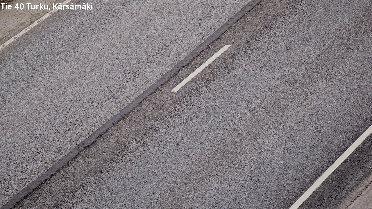 Weather Camera Image Väg 40 Åbo, Kärsämäki, Turku, Varsinais-Suomi