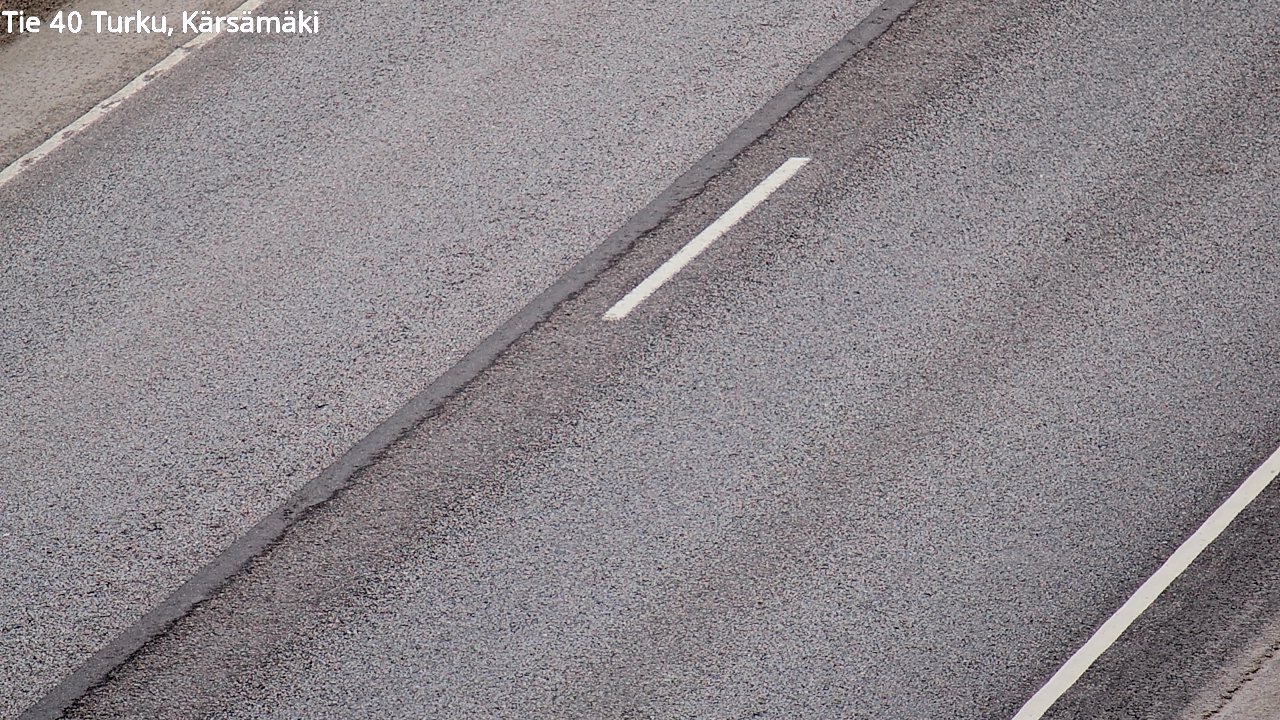 Weather Camera Image Väg 40 Åbo, Kärsämäki, Turku, Varsinais-Suomi