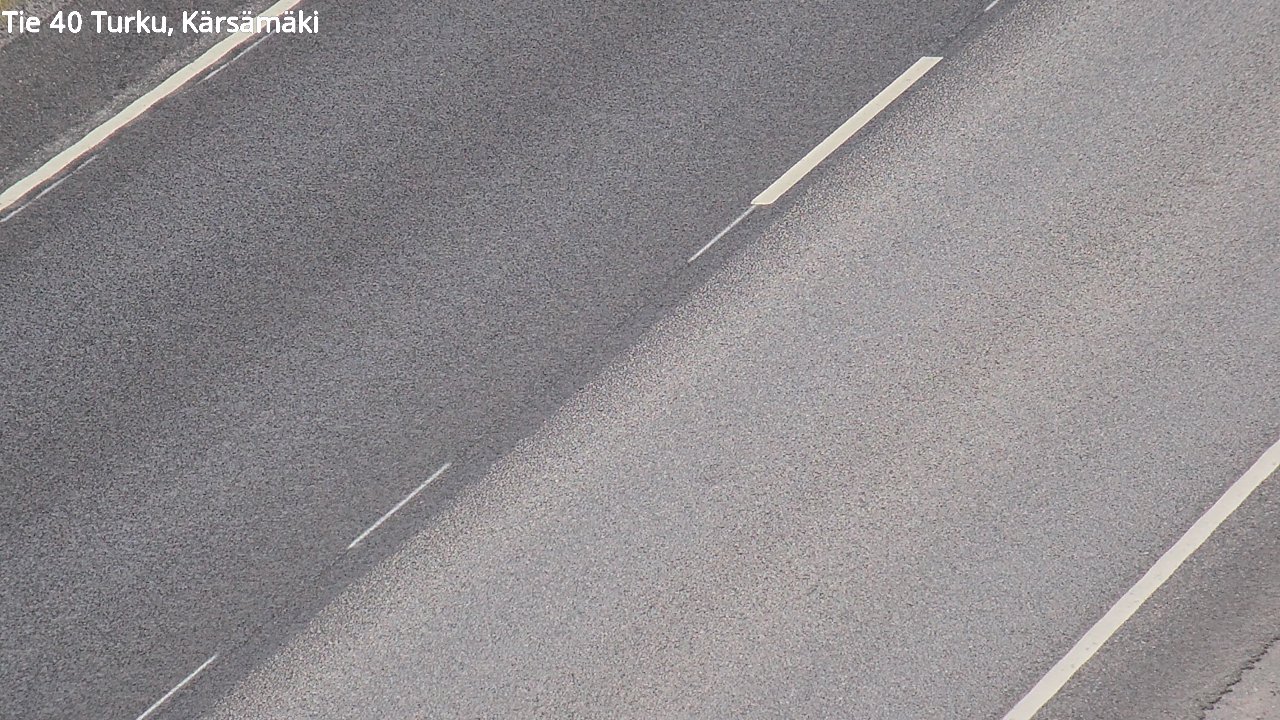 Weather Camera Image Road 40 Turku, Kärsämäki, Turku, Varsinais-Suomi