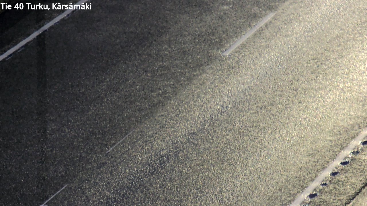 Weather Camera Image Väg 40 Åbo, Kärsämäki, Turku, Varsinais-Suomi
