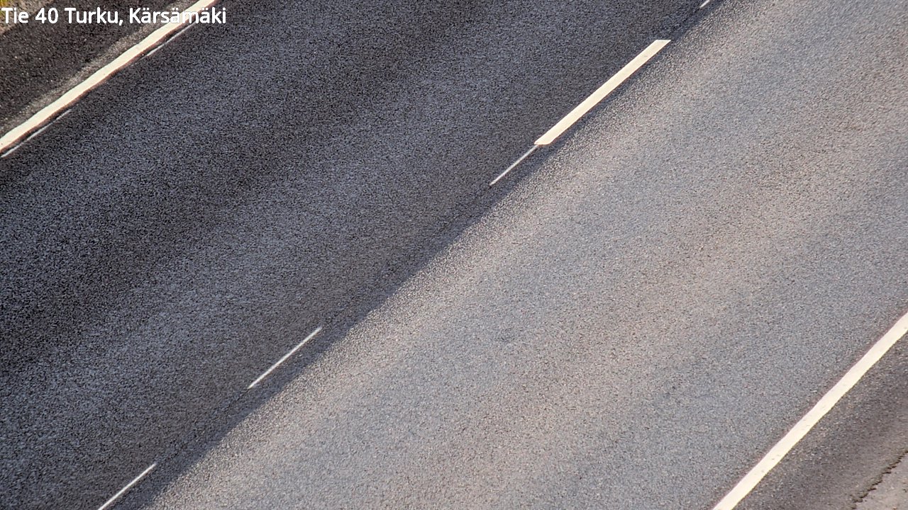 Weather Camera Image Road 40 Turku, Kärsämäki, Turku, Varsinais-Suomi