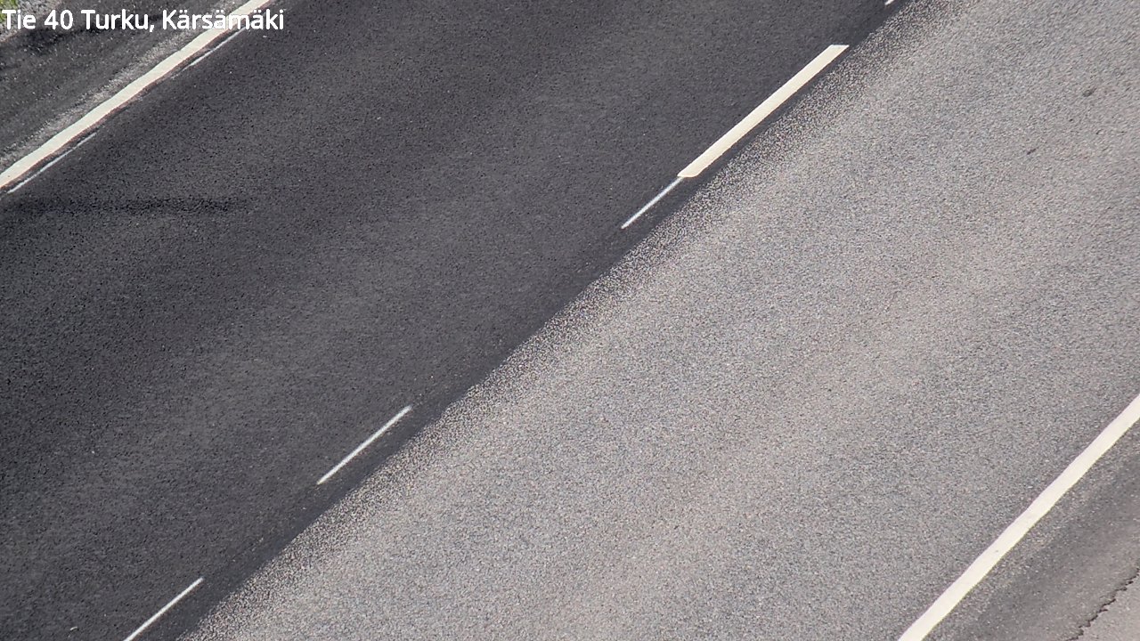 Weather Camera Image Väg 40 Åbo, Kärsämäki, Turku, Varsinais-Suomi