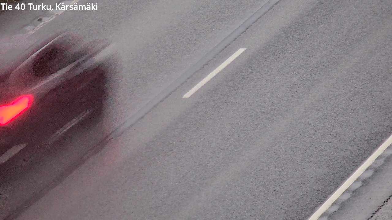 Weather Camera Image Väg 40 Åbo, Kärsämäki, Turku, Varsinais-Suomi