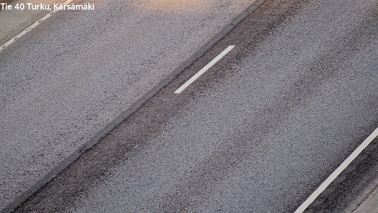 Weather Camera Image Väg 40 Åbo, Kärsämäki, Turku, Varsinais-Suomi