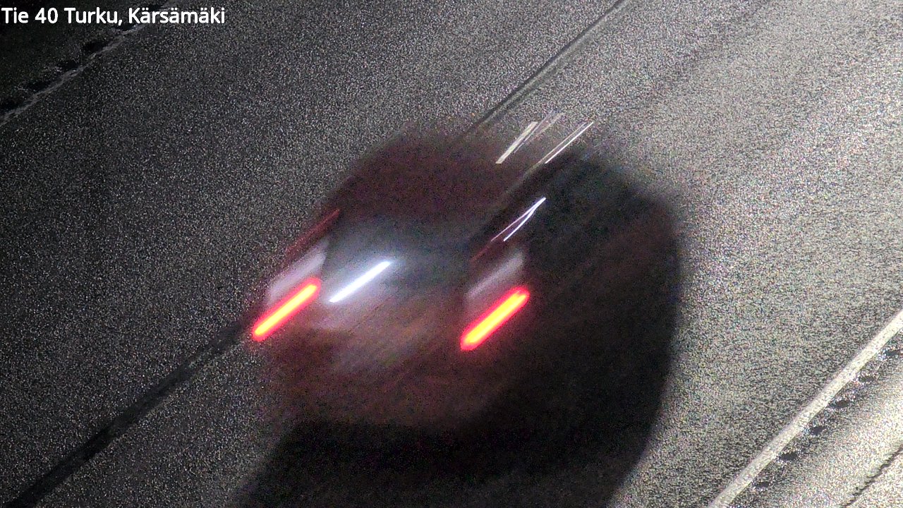 Weather Camera Image Väg 40 Åbo, Kärsämäki, Turku, Varsinais-Suomi