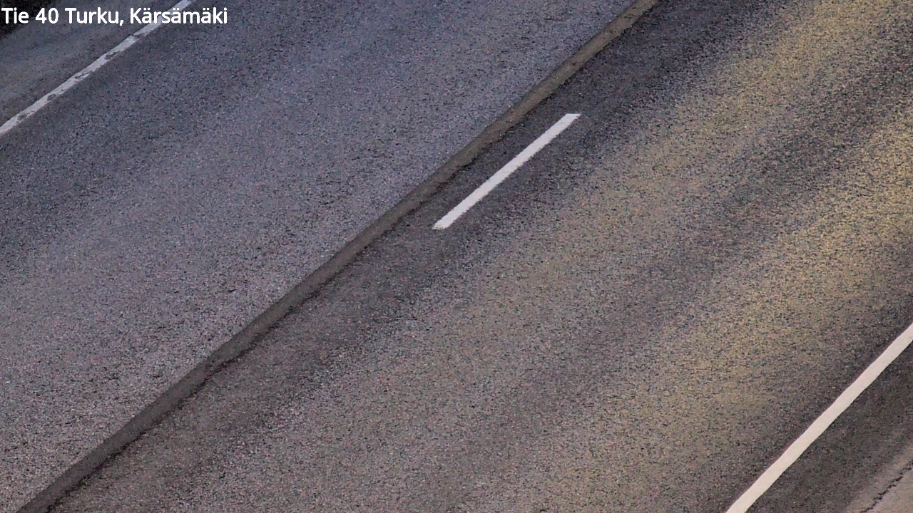 Weather Camera Image Road 40 Turku, Kärsämäki, Turku, Varsinais-Suomi
