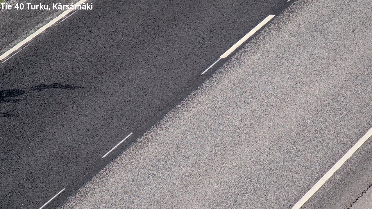 Weather Camera Image Väg 40 Åbo, Kärsämäki, Turku, Varsinais-Suomi