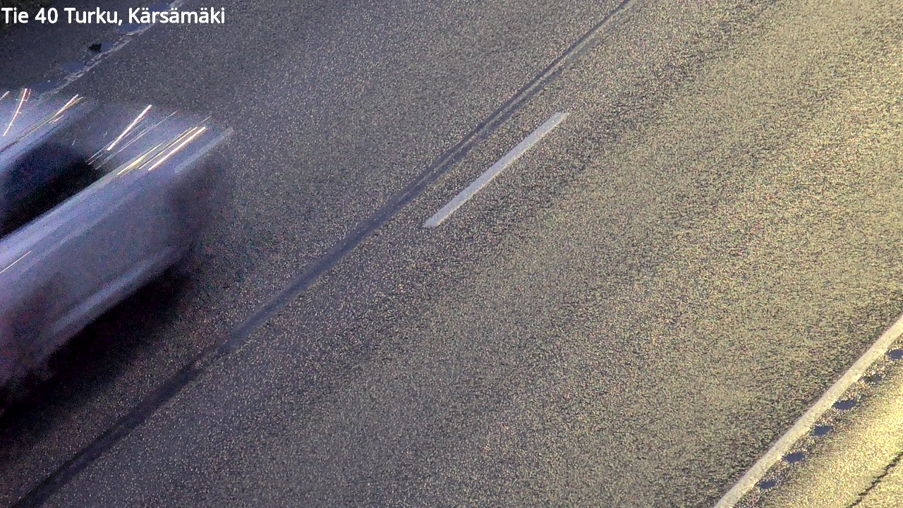 Weather Camera Image Väg 40 Åbo, Kärsämäki, Turku, Varsinais-Suomi