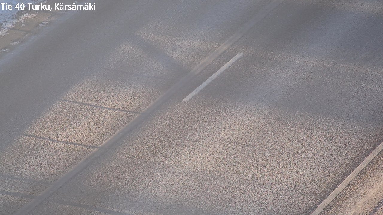 Weather Camera Image Road 40 Turku, Kärsämäki, Turku, Varsinais-Suomi