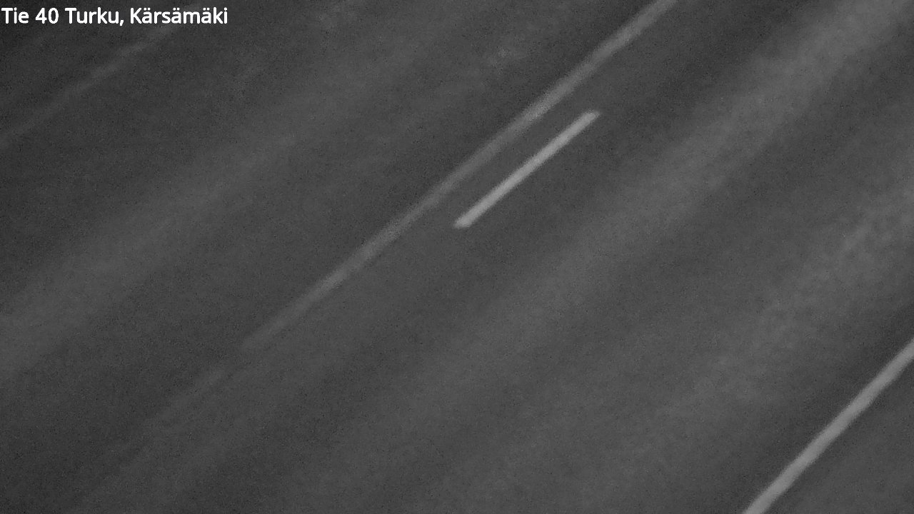Weather Camera Image Väg 40 Åbo, Kärsämäki, Turku, Varsinais-Suomi