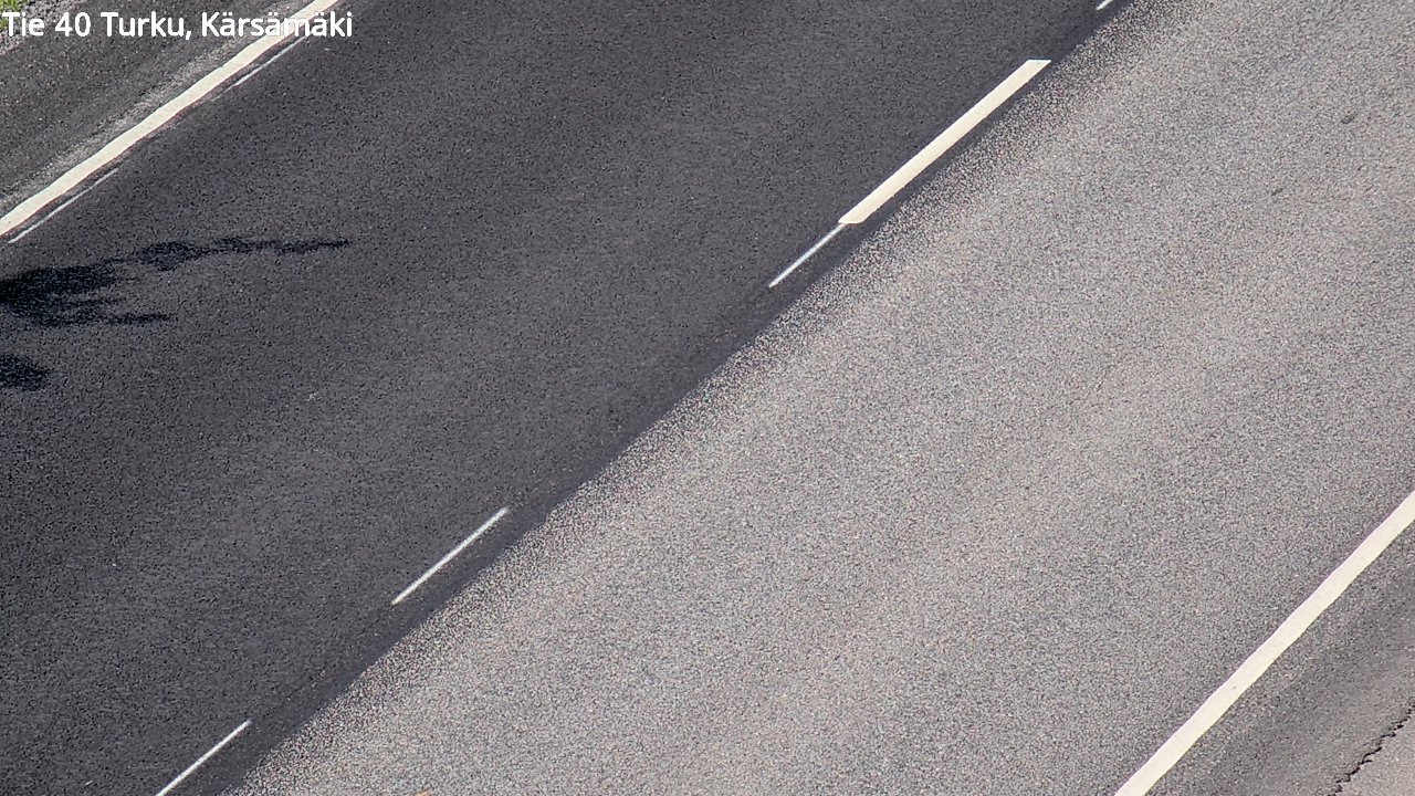 Weather Camera Image Väg 40 Åbo, Kärsämäki, Turku, Varsinais-Suomi