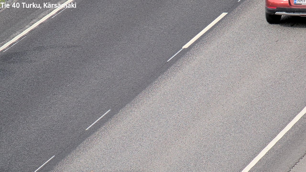 Weather Camera Image Väg 40 Åbo, Kärsämäki, Turku, Varsinais-Suomi
