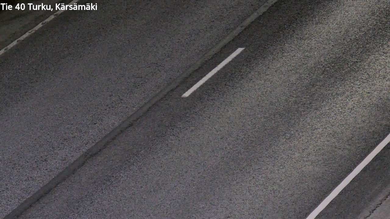 Weather Camera Image Road 40 Turku, Kärsämäki, Turku, Varsinais-Suomi