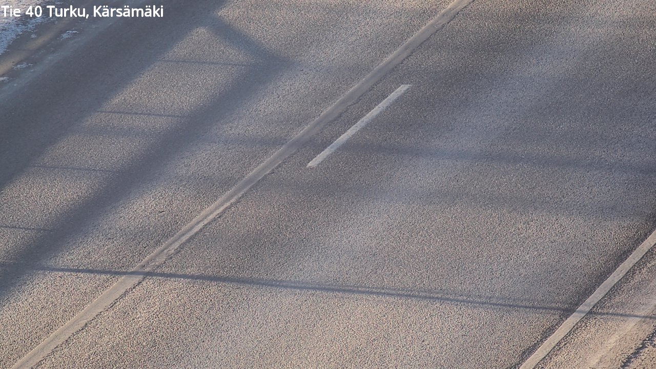 Weather Camera Image Road 40 Turku, Kärsämäki, Turku, Varsinais-Suomi