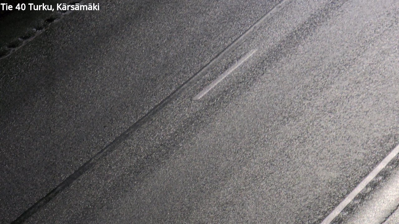 Weather Camera Image Väg 40 Åbo, Kärsämäki, Turku, Varsinais-Suomi