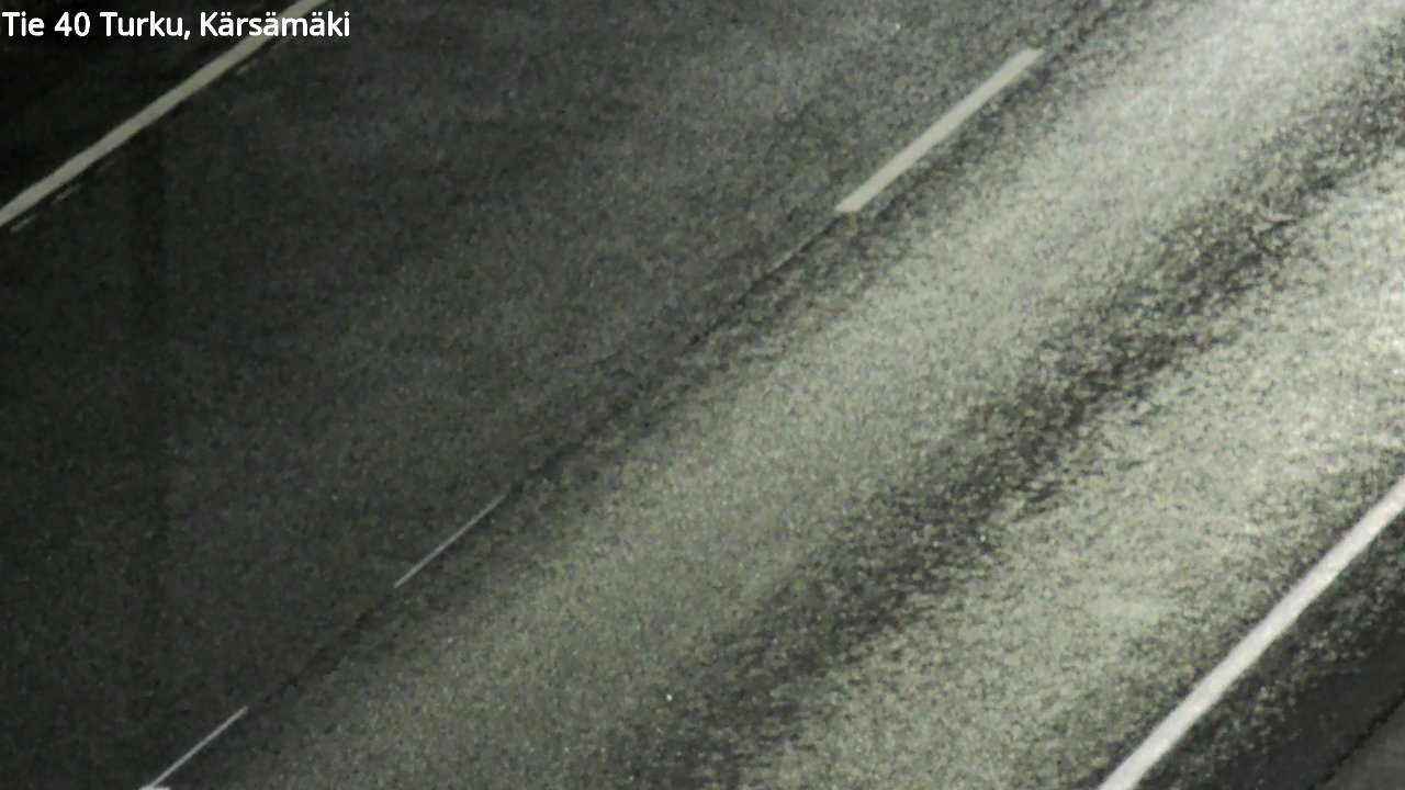 Weather Camera Image Väg 40 Åbo, Kärsämäki, Turku, Varsinais-Suomi