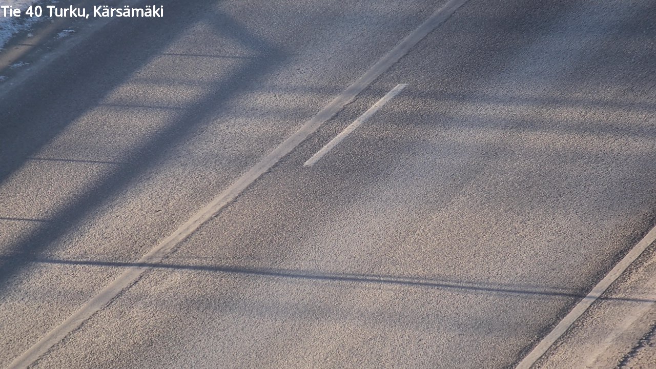 Weather Camera Image Road 40 Turku, Kärsämäki, Turku, Varsinais-Suomi