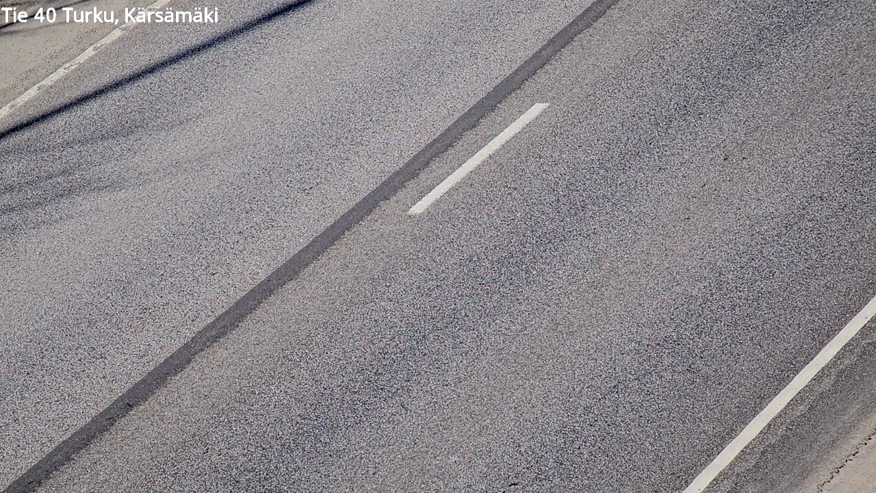 Weather Camera Image Väg 40 Åbo, Kärsämäki, Turku, Varsinais-Suomi