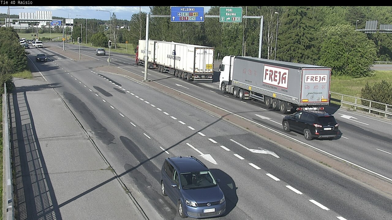 Kelikamerat Kuva Tie 40 Raisio, Raisio, Varsinais-Suomi