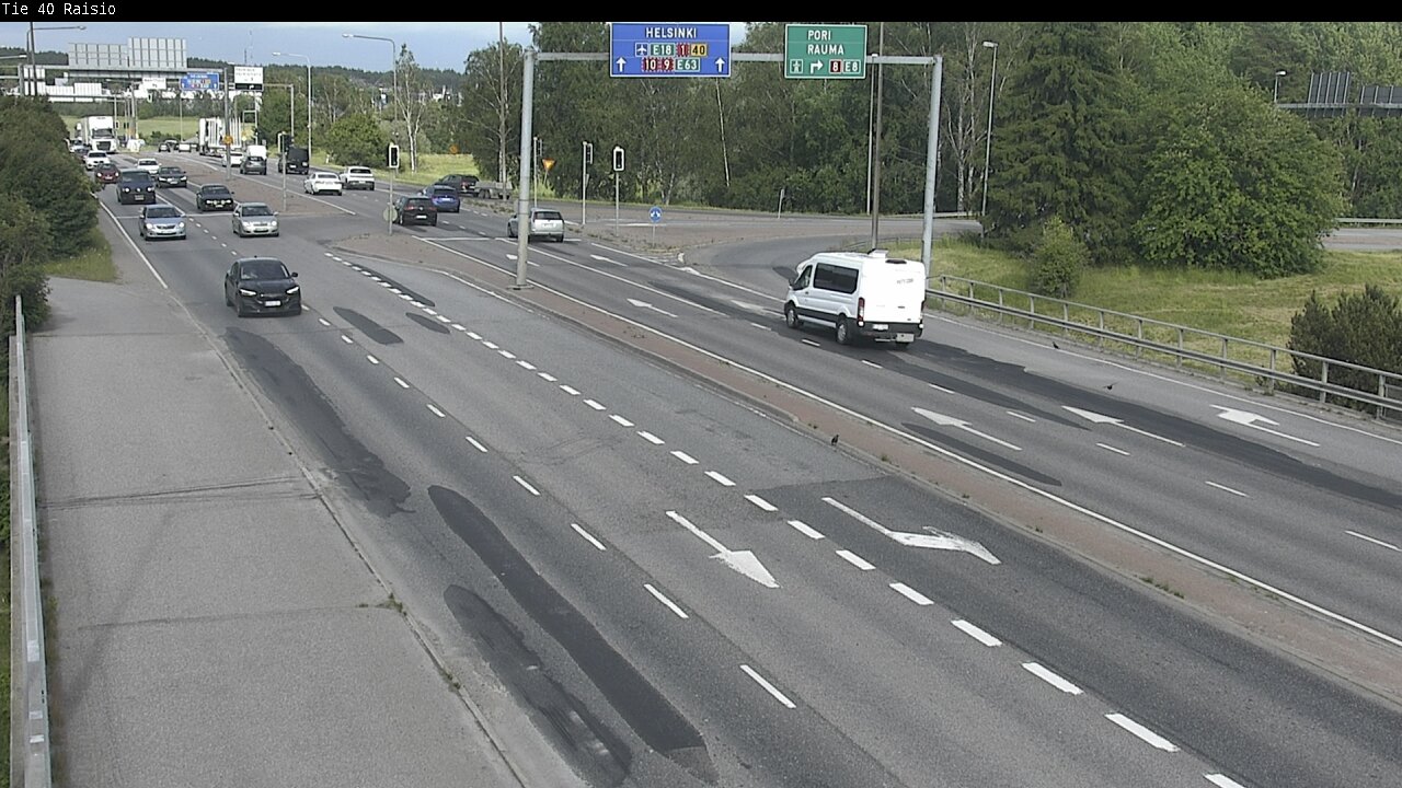 Weather Camera Image Road 40 Raisio, Raisio, Varsinais-Suomi