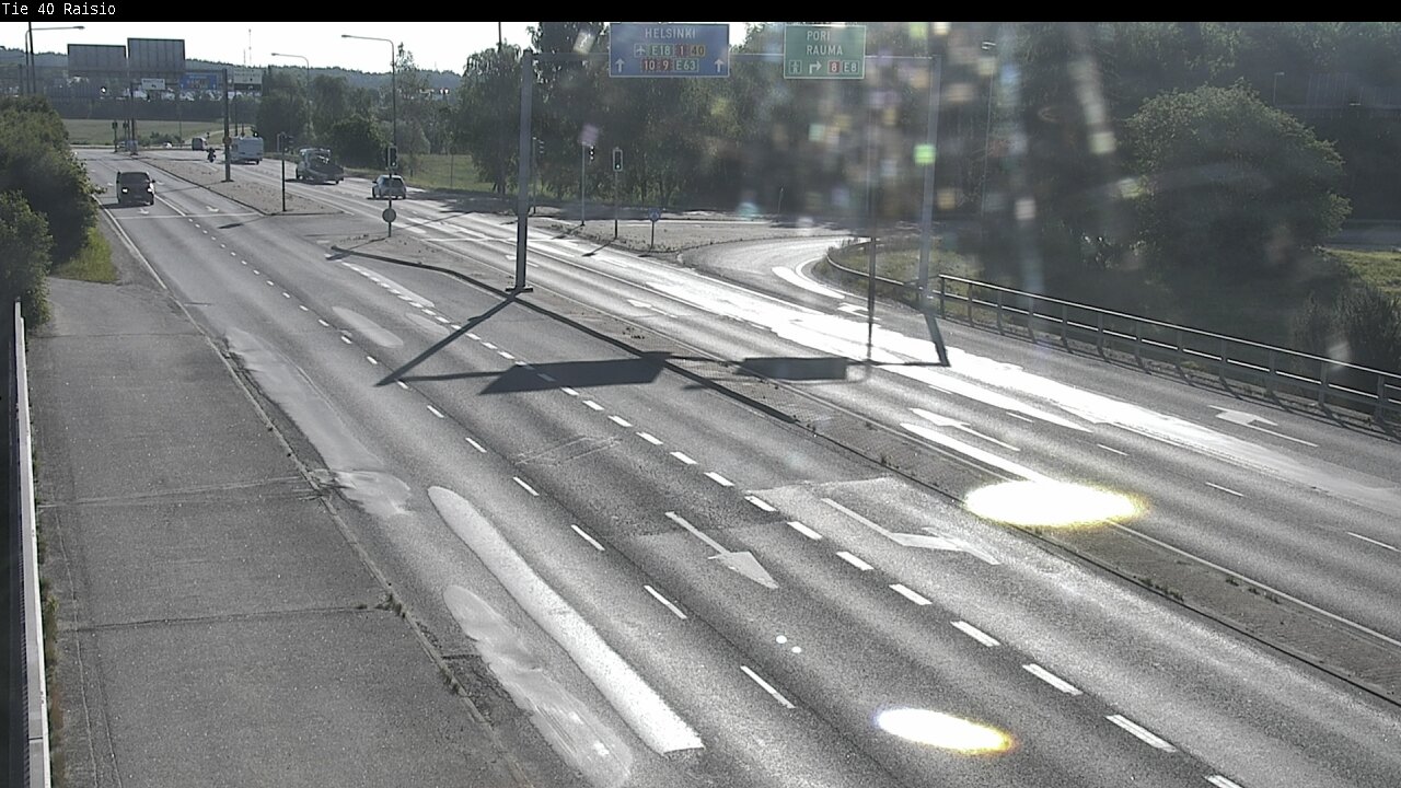 Weather Camera Image Road 40 Raisio, Raisio, Varsinais-Suomi