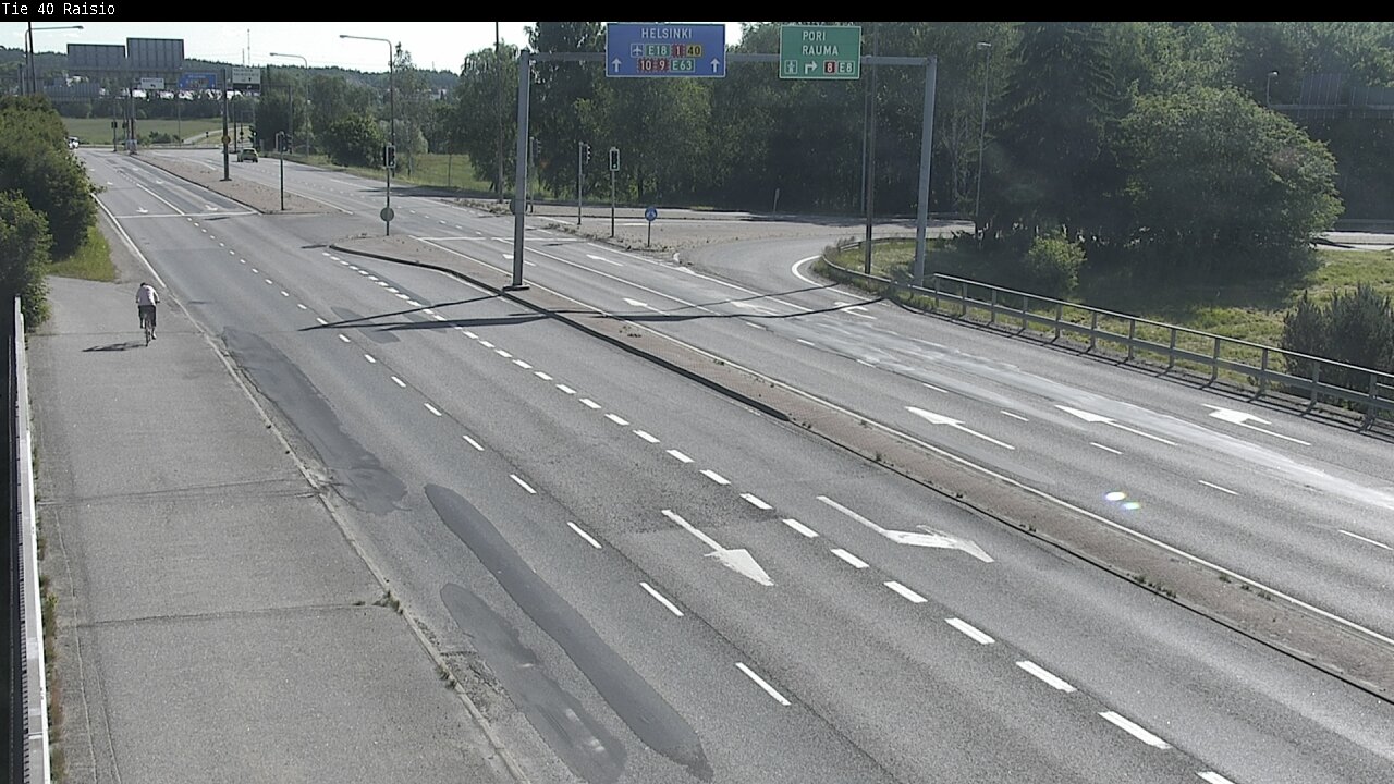 Weather Camera Image Road 40 Raisio, Raisio, Varsinais-Suomi