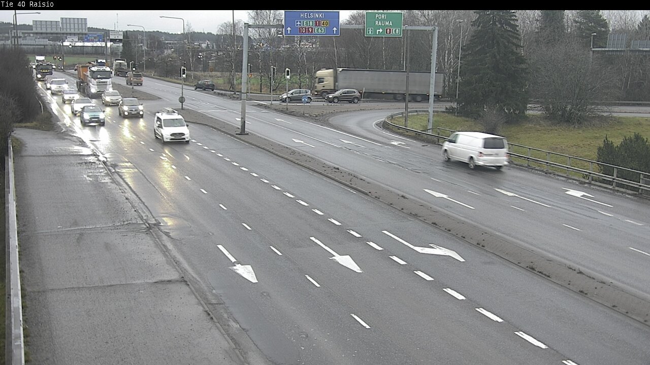 Weather Camera Image Väg 40 Reso, Raisio, Varsinais-Suomi