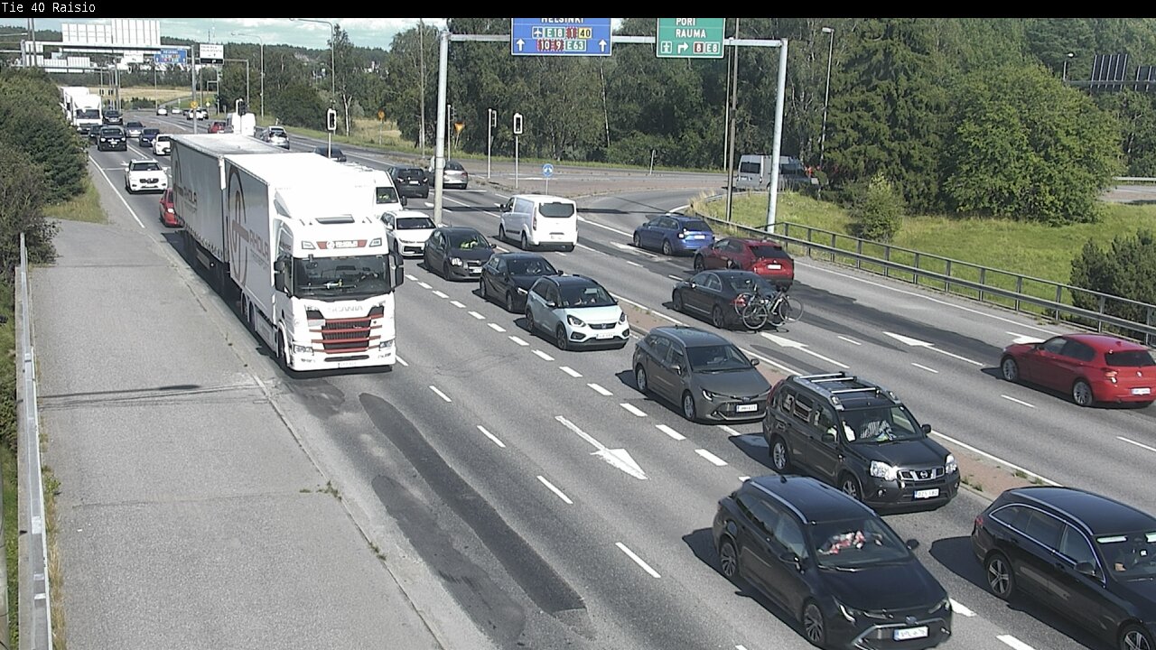 Kelikamerat Kuva Tie 40 Raisio, Raisio, Varsinais-Suomi