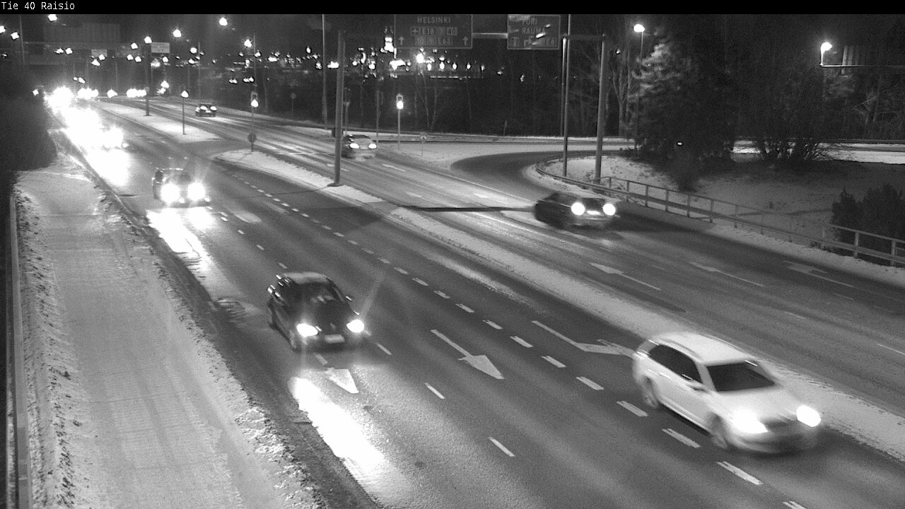Weather Camera Image Road 40 Raisio, Raisio, Varsinais-Suomi