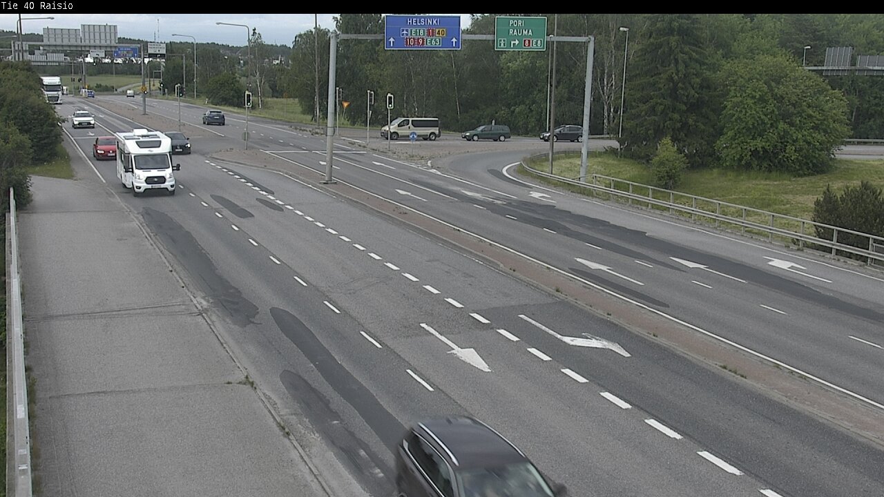 Weather Camera Image Road 40 Raisio, Raisio, Varsinais-Suomi