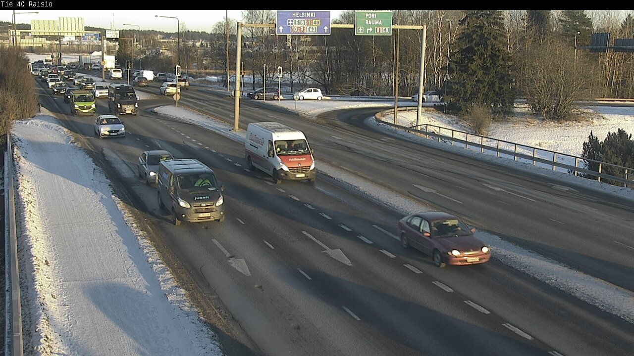 Weather Camera Image Road 40 Raisio, Raisio, Varsinais-Suomi