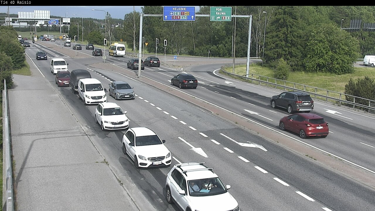 Weather Camera Image Road 40 Raisio, Raisio, Varsinais-Suomi