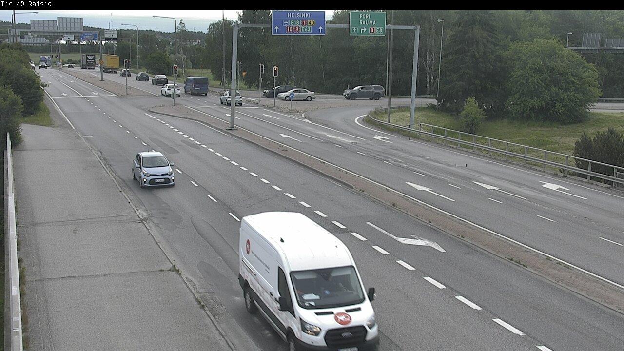 Weather Camera Image Väg 40 Reso, Raisio, Varsinais-Suomi