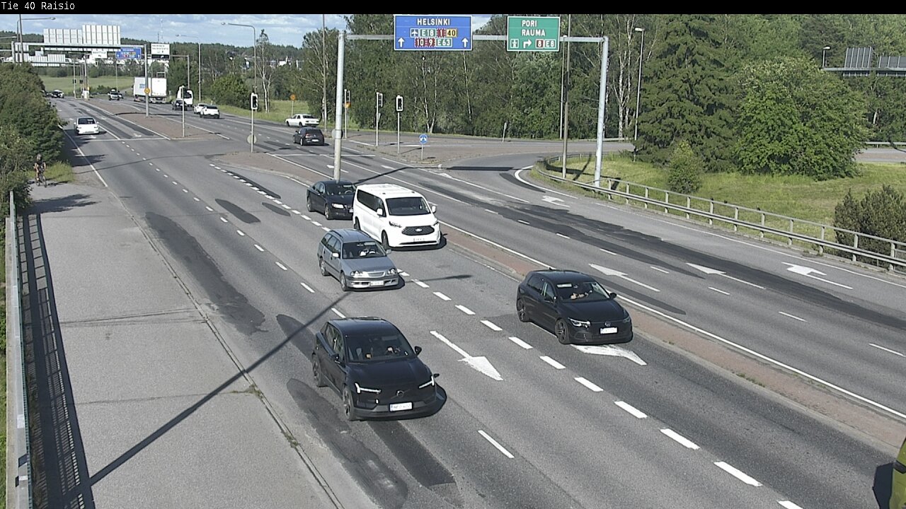Kelikamerat Kuva Tie 40 Raisio, Raisio, Varsinais-Suomi