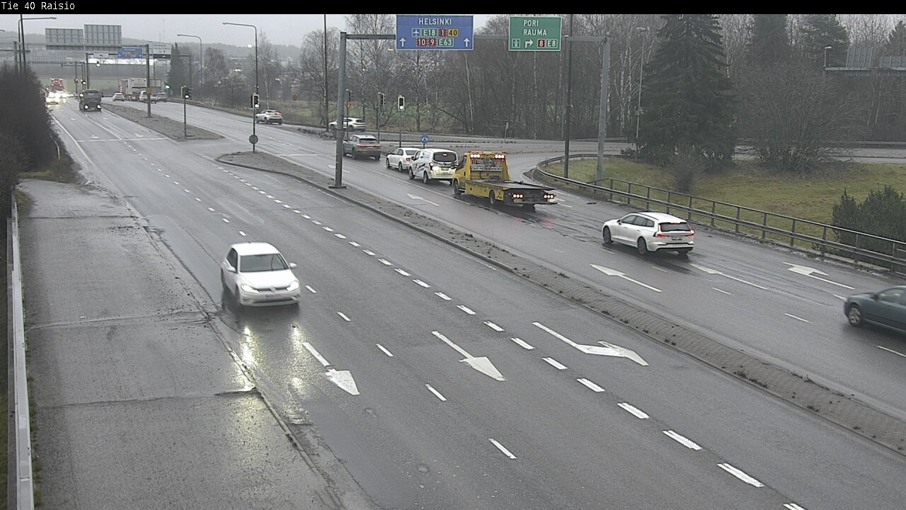 Weather Camera Image Väg 40 Reso, Raisio, Varsinais-Suomi