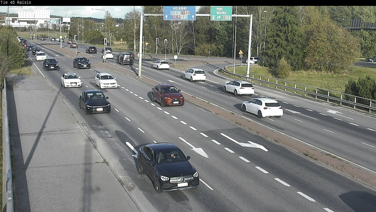 Weather Camera Image Väg 40 Reso, Raisio, Varsinais-Suomi