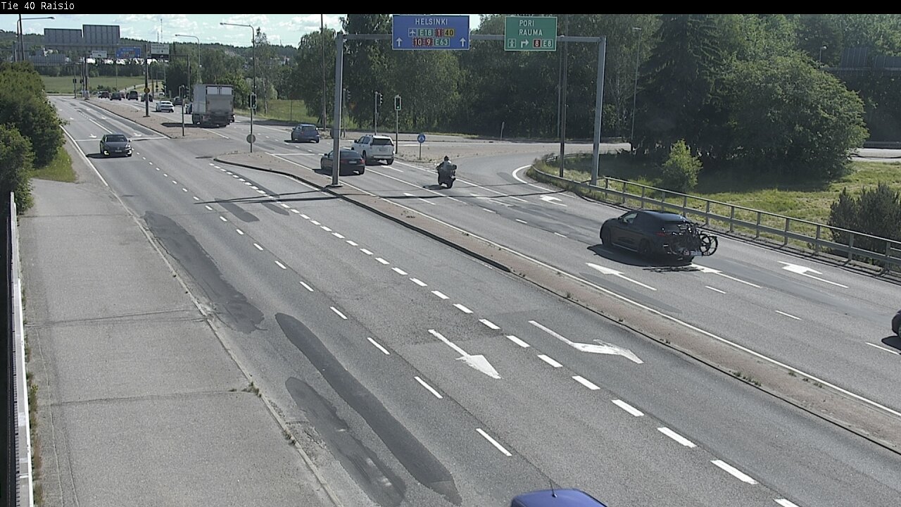 Weather Camera Image Road 40 Raisio, Raisio, Varsinais-Suomi