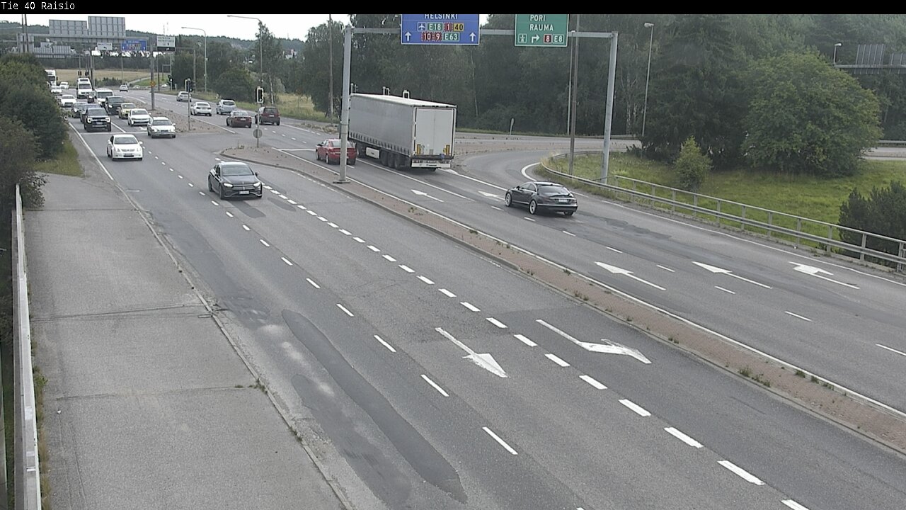 Weather Camera Image Väg 40 Reso, Raisio, Varsinais-Suomi